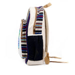 3-D  COLORED OWL HEMP BACKPACK - 48 L Laptop Office/School/Travel Backpack- Fits Up to 17.3 Inch Laptop Notebook (Both Male and Female)