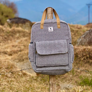 Ash Grey Color  HEMP BACKPACK - 48 L Laptop Office/School/Travel Backpack- Fits Up to 17.3 Inch Laptop Notebook Both for (male and female)