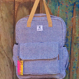 Ash Grey Color  HEMP BACKPACK - 48 L Laptop Office/School/Travel Backpack- Fits Up to 17.3 Inch Laptop Notebook Both for (male and female)