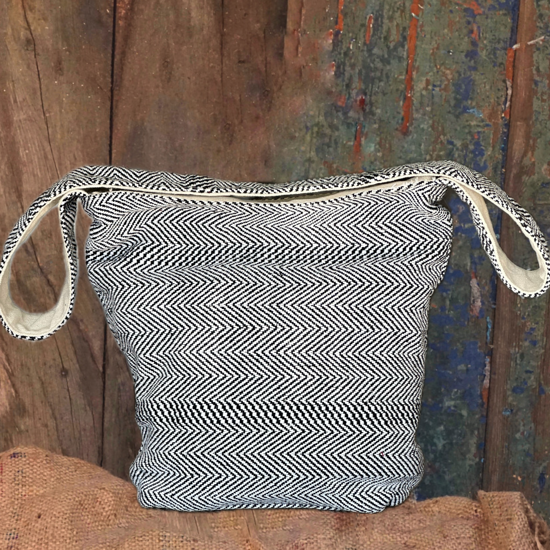 GREY TOTE BAG