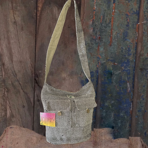 GREY TOTE BAG