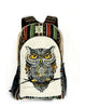 3-D HIMALAYAN OWL HEMP BACKPACK - 48 L Laptop Office/School/Travel/Business Backpack- Fits Up to 17.3 Inch Laptop Notebook